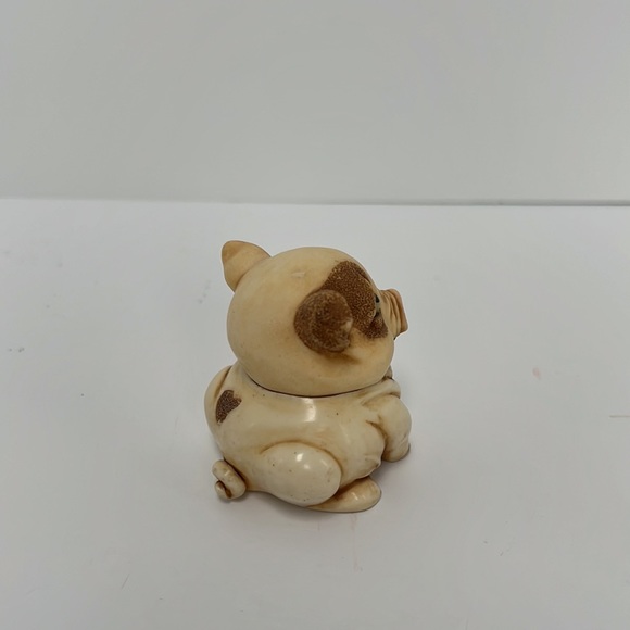 HARMONY BALL COMPANY Pot Bellys Animal Collection Puddles the Pig Treasure Box - Picture 7 of 16